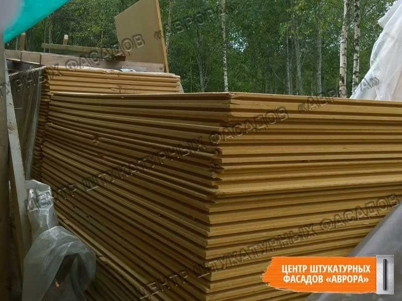 МДВП Steico на объекте Демпферный слой из мягких древесноволокнистых плит, готовый к дальнейшей установке на объекте