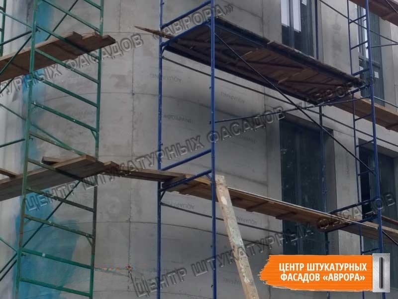 Кнауф аквапанель на округлых стенах Материал аквапанель незаменима при необходимости создания необычных архитектурных форм